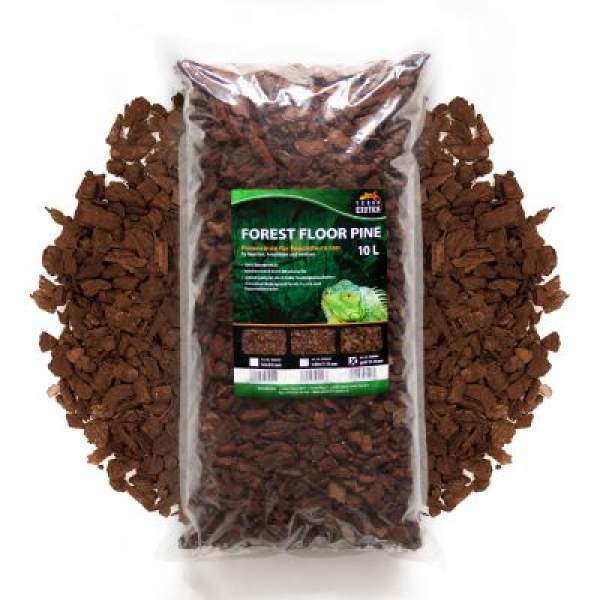 FOREST FLOOR PINE Pinienrinde für Feuchtterrarien 100 % Naturprodukt